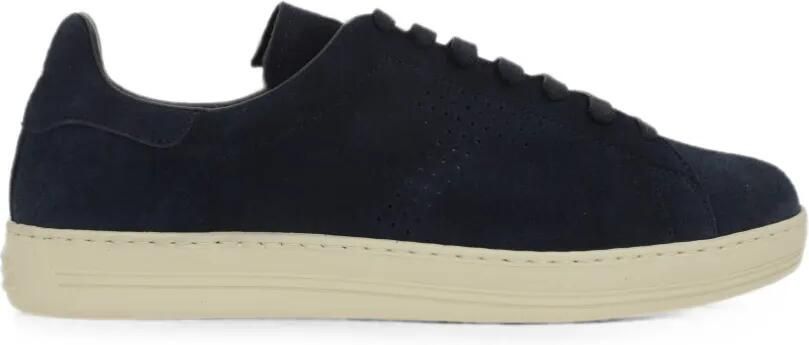 TOM FORD Sneakers met geperforeerd detail Blauw