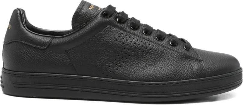 TOM FORD Sneakers met geperforeerd detail Zwart