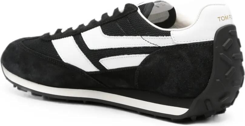 TOM FORD Sneakers met logopatch Zwart - Foto 3