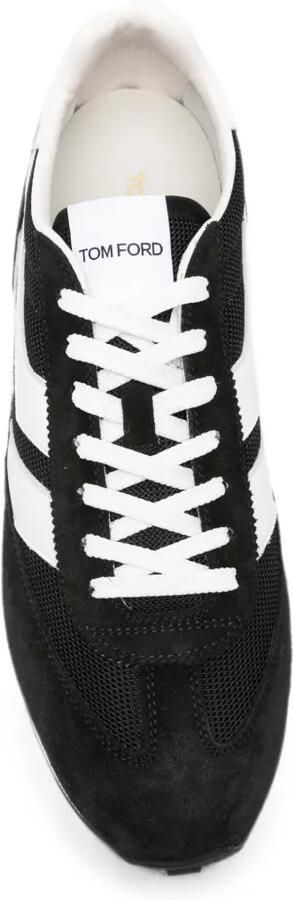 TOM FORD Sneakers met logopatch Zwart - Foto 4