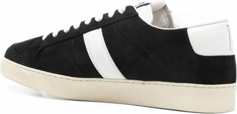 TOM FORD Blake tweekleurige leren sneakers Zwart - Foto 4