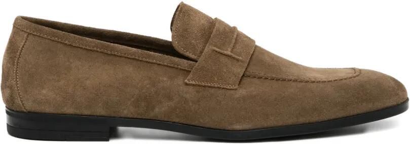 TOM FORD Suède loafers Bruin