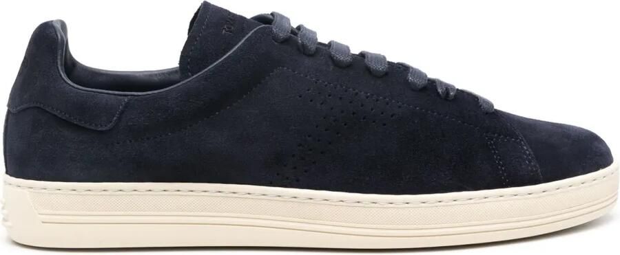 TOM FORD Warwick suède sneakers Blauw