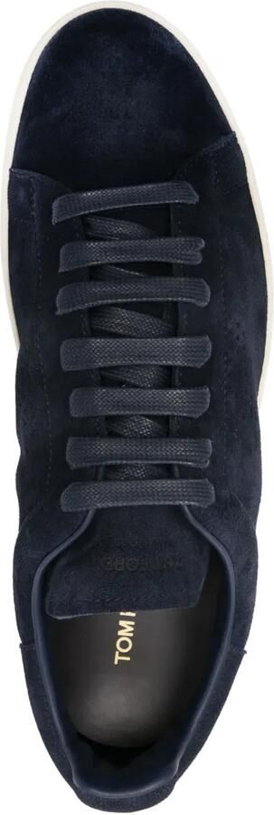 TOM FORD Warwick suède sneakers Blauw - Foto 4