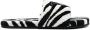 TOM FORD Slippers met zebraprint Zwart - Thumbnail 1