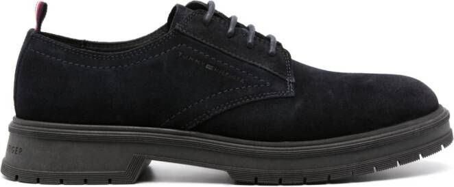 Tommy Hilfiger Core suède brogues Blauw