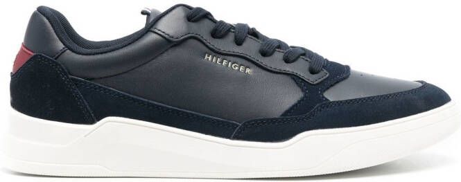 Tommy Hilfiger Sneakers met logo-reliëf Blauw