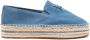 Tommy Hilfiger Espadrilles met logo-reliëf Blauw - Thumbnail 1