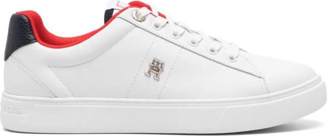 Tommy Hilfiger Essential Elevated leren sneakers Wit