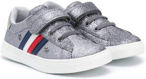 Tommy Hilfiger Junior Sneakers met klittenband Grijs