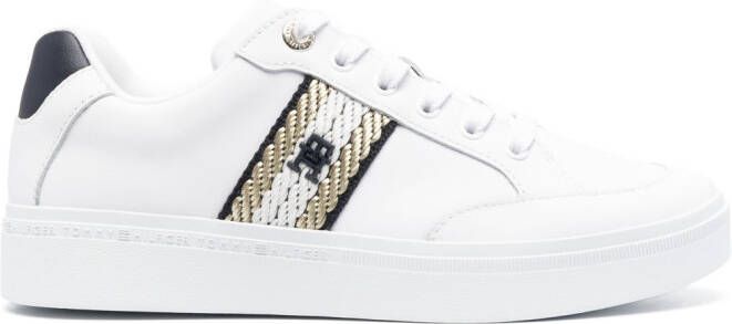 Tommy Hilfiger Sneakers met logopatch Wit