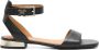 Tommy Hilfiger Sandalen met logoplakkaat Zwart - Thumbnail 1