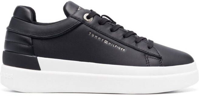 Tommy Hilfiger Sneakers met logoprint Zwart