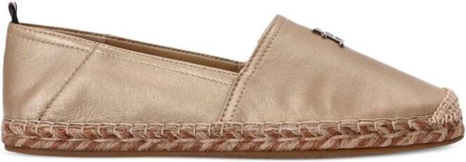 Tommy Hilfiger Metallic espadrilles Beige