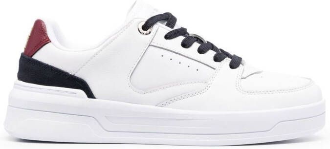 Tommy Hilfiger Leren sneakers Wit