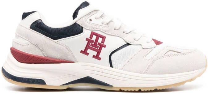 Tommy Hilfiger Sneakers met vlakken Wit