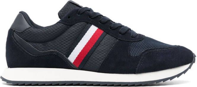 Tommy Hilfiger Signature hardloop sneakers Blauw