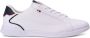 Tommy Hilfiger Sneakers met contrasterende neus Wit - Thumbnail 1