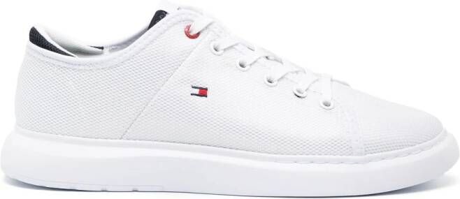 Tommy Hilfiger Sneakers met geborduurd logo Beige
