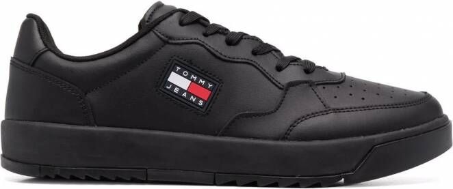 Tommy Jeans Sneakers met logopatch Zwart