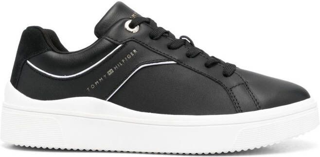 Tommy Hilfiger Sneakers met logoprint Zwart