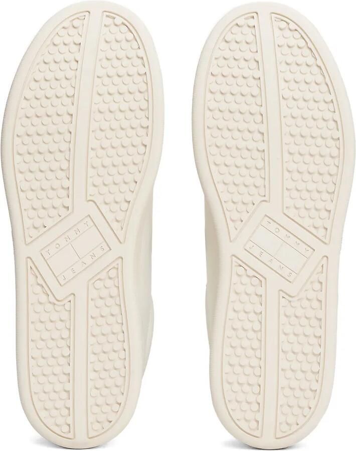 Tommy Hilfiger Archive Court sneakers met logopatch Beige - Foto 3