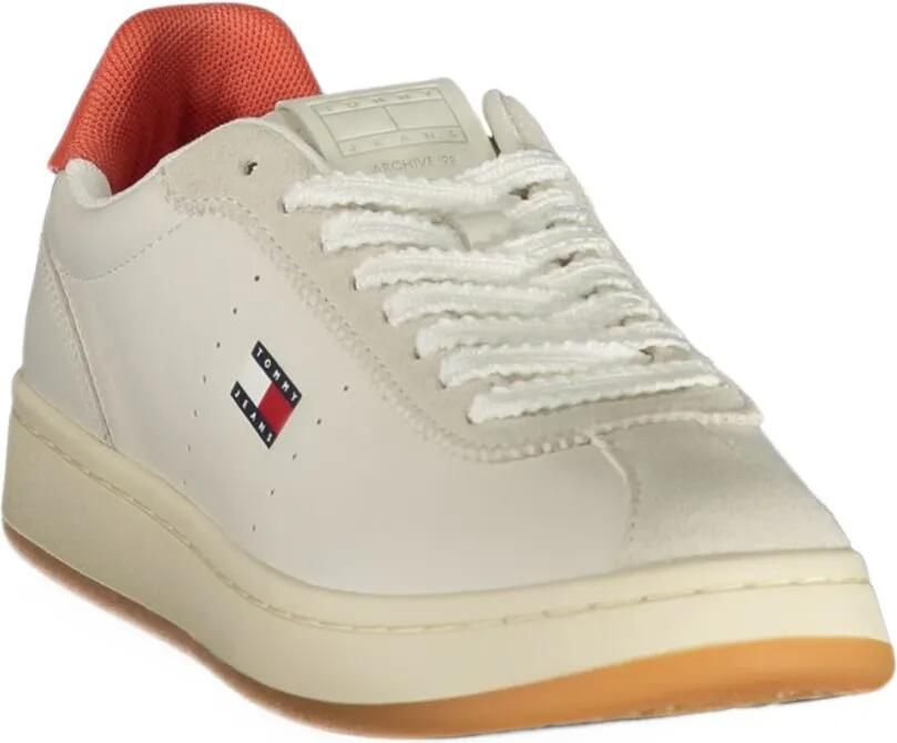 Tommy Hilfiger Archive logo-patch sneakers Beige