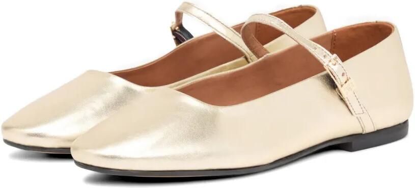 Tommy Hilfiger Ballerina's met bandje Goud - Foto 4