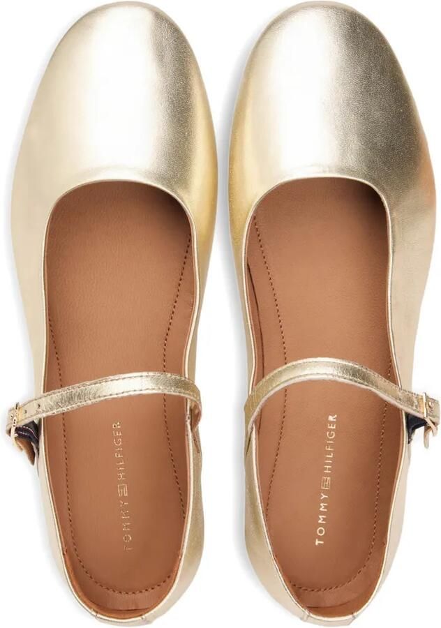 Tommy Hilfiger Ballerina's met bandje Goud - Foto 2