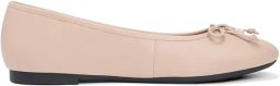 Tommy Hilfiger Ballerina's met strikdetail Beige