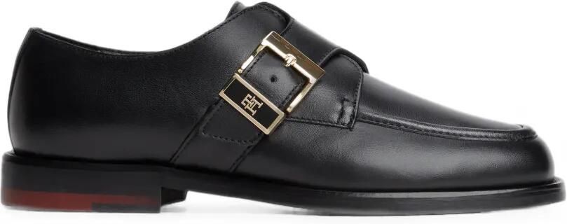 Tommy Hilfiger Leren loafers Zwart