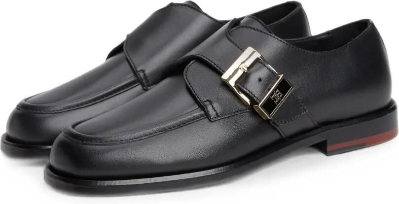 Tommy Hilfiger Leren loafers Zwart - Foto 4