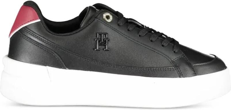 Tommy Hilfiger Chunky sneakers met logoplakkaat Zwart