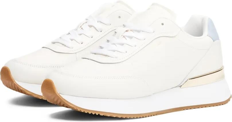 Tommy Hilfiger Cleat sneakers met amandelvormige neus Beige - Foto 4