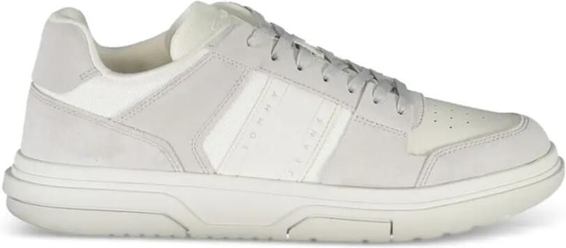 Tommy Hilfiger Court sneakers met vlakken Wit