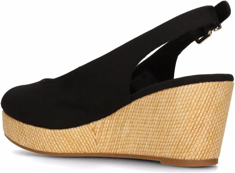 Tommy Hilfiger Elba slingback sandalen met sleehak Zwart - Foto 2