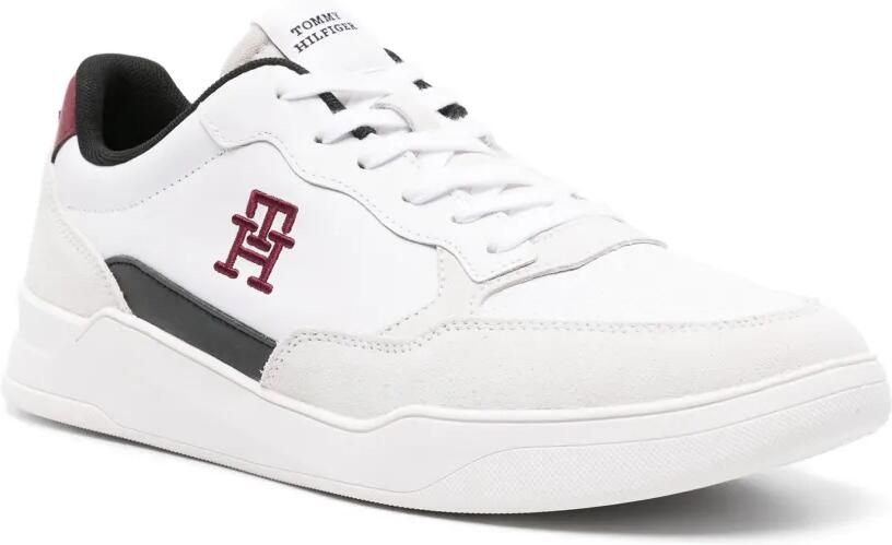 Tommy Hilfiger Elevated Cupsole leren sneakers Wit - Foto 2