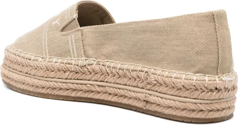 Tommy Hilfiger Espadrilles met geborduurd logo Beige - Foto 3