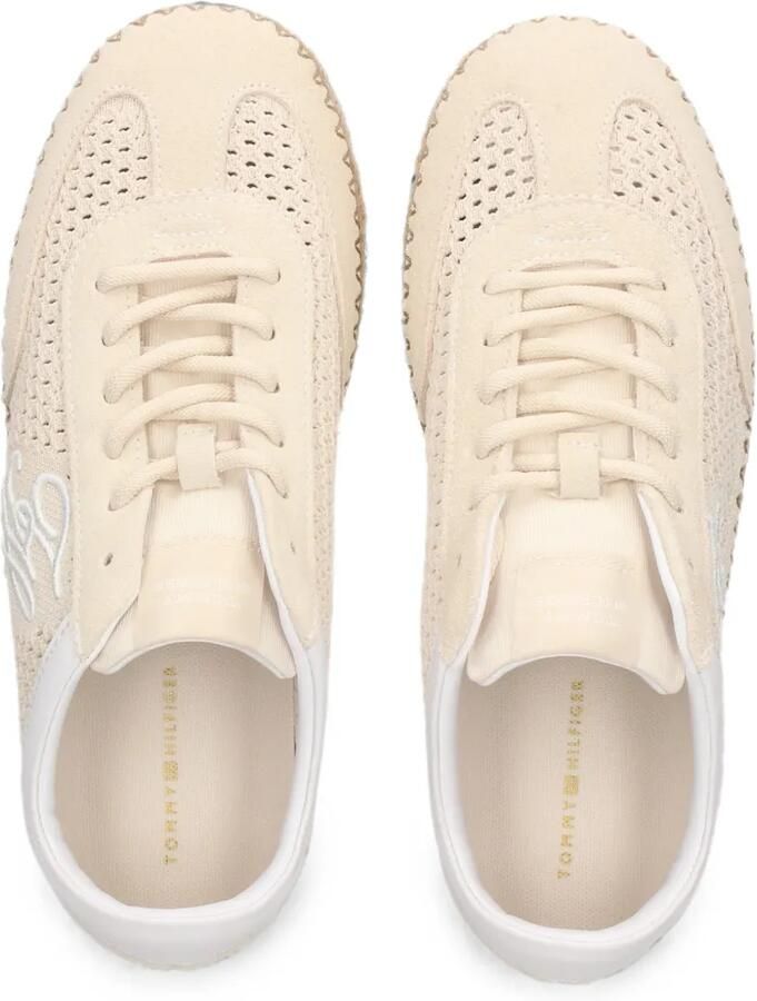 Tommy Hilfiger Espadrilles met geperforeerde details Beige - Foto 3