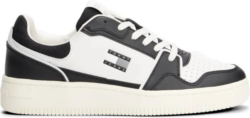 Tommy Hilfiger Geperforeerde sneakers met vlakken Wit