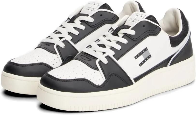 Tommy Hilfiger Geperforeerde sneakers met vlakken Wit - Foto 5