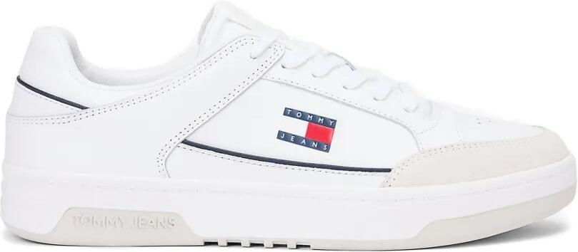 Tommy Hilfiger Geperforeerde sneakers met vlakken Wit