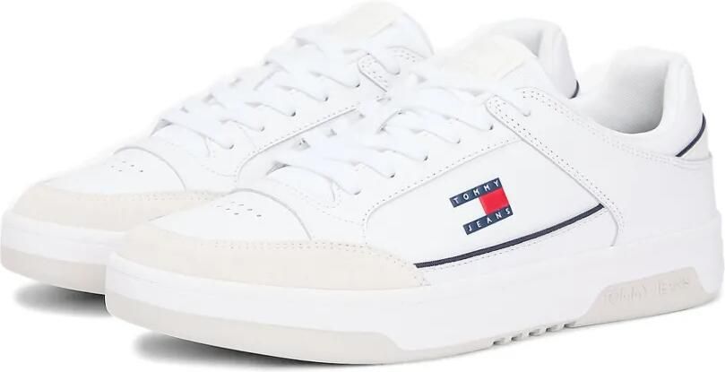 Tommy Hilfiger Geperforeerde sneakers met vlakken Wit - Foto 5