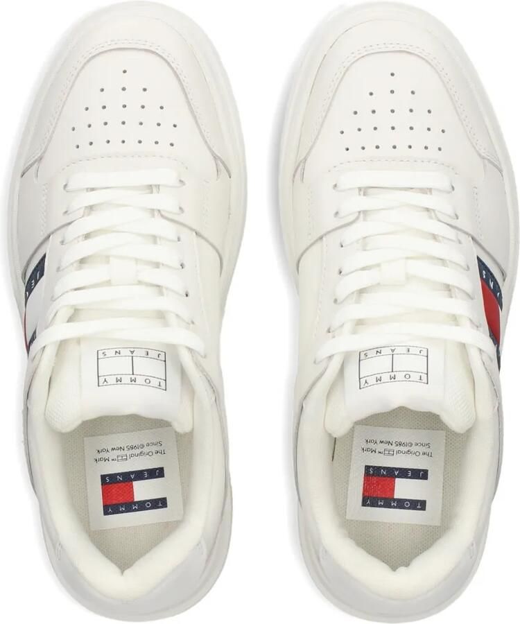 Tommy Hilfiger Geperforeerde sneakers met vlakken Wit - Foto 2