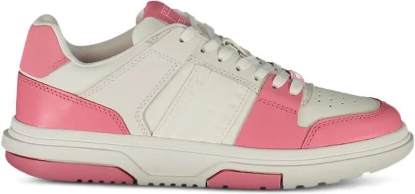 Tommy Hilfiger Geperforeerde sneakers met vlakken Wit