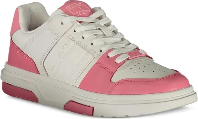 Tommy Hilfiger Geperforeerde sneakers met vlakken Wit - Foto 3