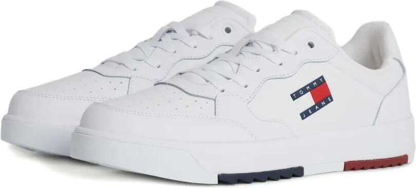 Tommy Hilfiger Geperforeerde sneakers Wit - Foto 4