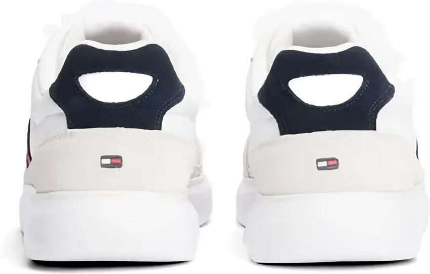 Tommy Hilfiger Gestreepte sneakers Wit - Foto 3