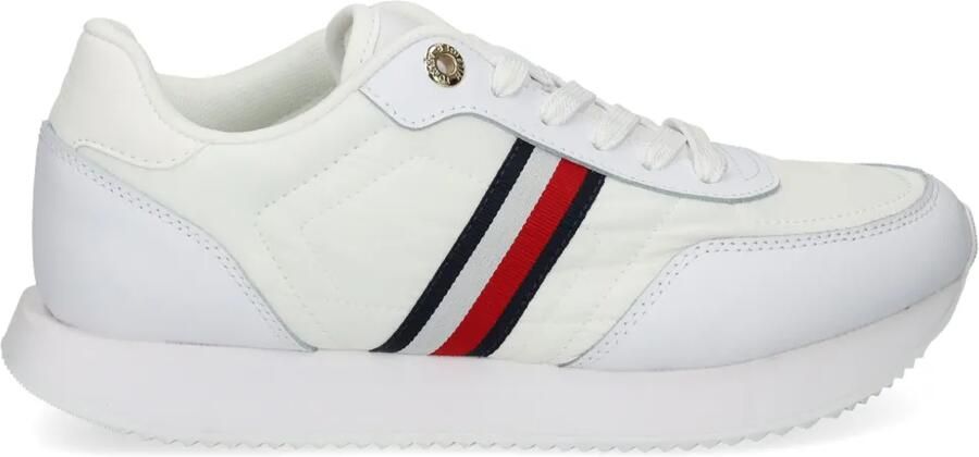 Tommy Hilfiger Global Stripe Essential sneakers Wit