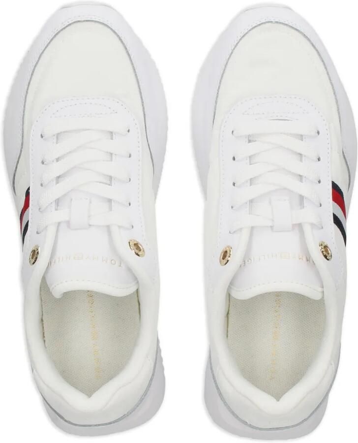 Tommy Hilfiger Global Stripe Essential sneakers Wit - Foto 2